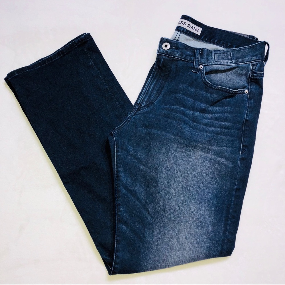 Express Kingston Classic Fit Straight Leg Jeans